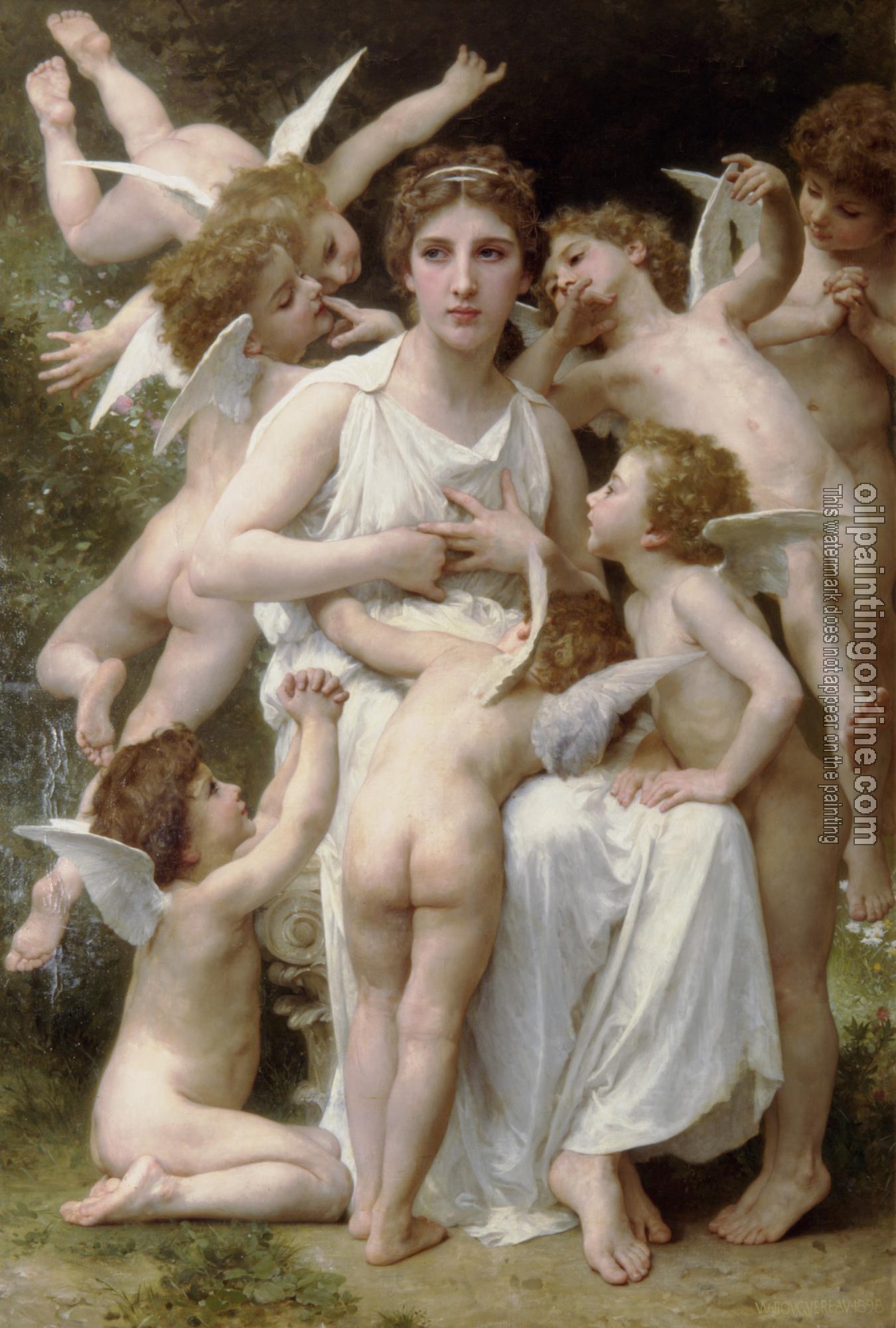 Bouguereau, William-Adolphe - The Assault